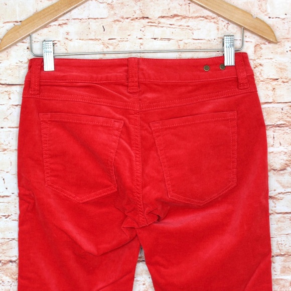 CAbi Jeans | Red Corduroy Skinny Fit Pants - Picture 8 of 11